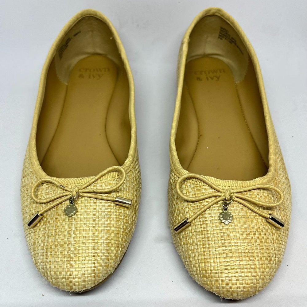Crown & Ivy "Whitley" Tan Slip-On Shoes